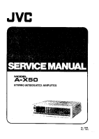 JVC A-X50-Service-Manual